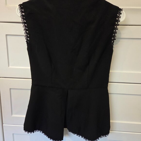 BCBG MAX AZRIA Zippered Black Sleeveless Top from set of Lost Girl TV show - Picture 4 of 6